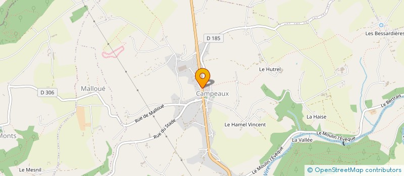 localisation de l'entreprise CAISAFRA à SOULEUVRE EN BOCAGE