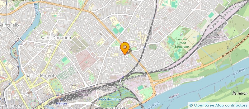 localisation de l'entreprise CAISAL à NANTES
