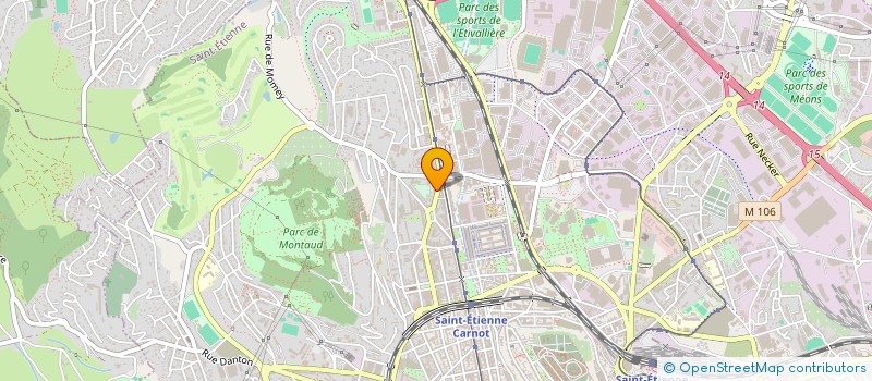 localisation de l'entreprise CAISS ENTRAIDE INDUST TEXTIL à SAINT-ETIENNE