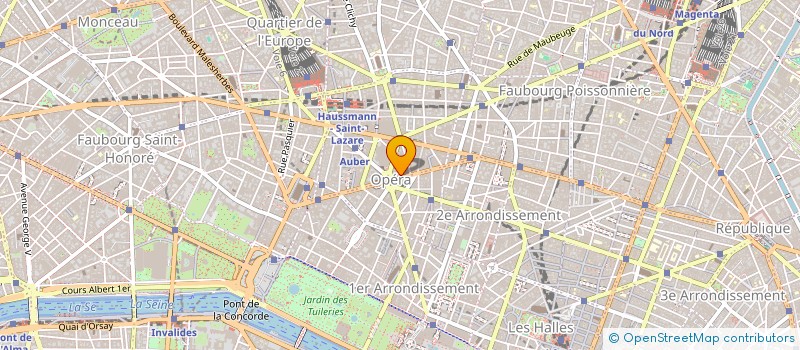 localisation de l'entreprise CAISS GARANTI ADMINISTRA JUDICI & MANDAT  PARIS