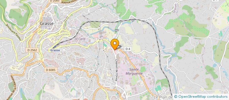 localisation de l'entreprise CAISS LOCAL CREDIT AGRICO MUT.PAYS GRASS  GRASSE