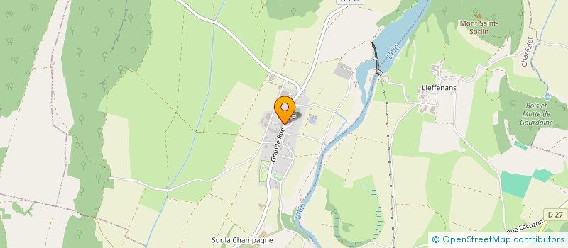 localisation de l'entreprise CAISS LOCAL CREDIT AGRICOLE REGION LACS  CLAIRVAUX-LES-LACS