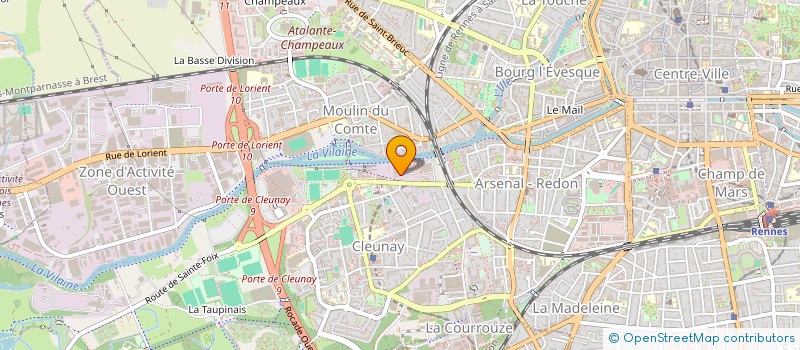 localisation de l'entreprise CAISS MUT COMPLEMENTAIRE ACTION SOCIALE à RENNES