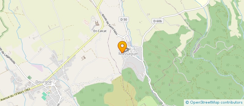 localisation de l'entreprise CAISSA CLARA ECOLE DE MASSAGUEL à MASSAGUEL