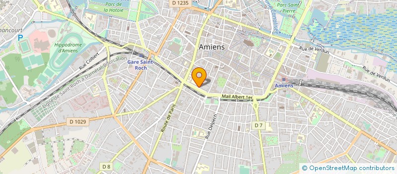 localisation de l'entreprise CAISSE ALLOCATIONS FAMILIALES DE LA SOMME  AMIENS