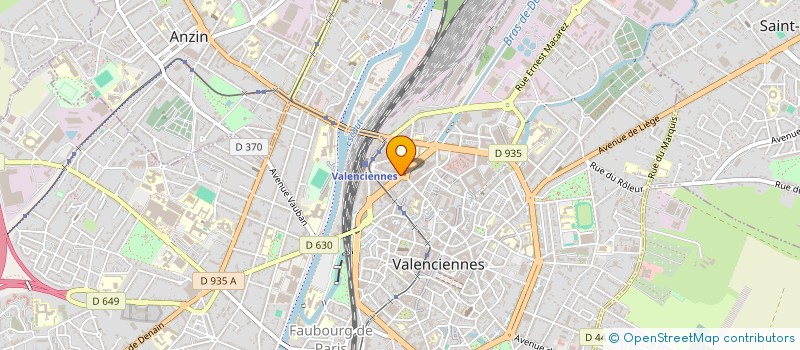 localisation de l'entreprise CAISSE ALLOCATIONS FAMILIALES VALENCIENN à VALENCIENNES