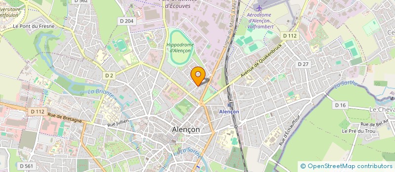 localisation de l'entreprise CAISSE ALLOCATIONS FAMILIALESDE L ORNE à ALENCON