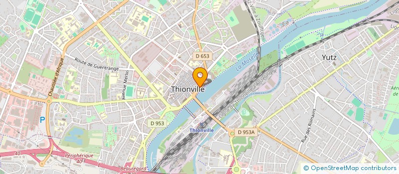 localisation de l'entreprise CAISSE AUTON REGLEM PECUNIERS AVACATS à THIONVILLE