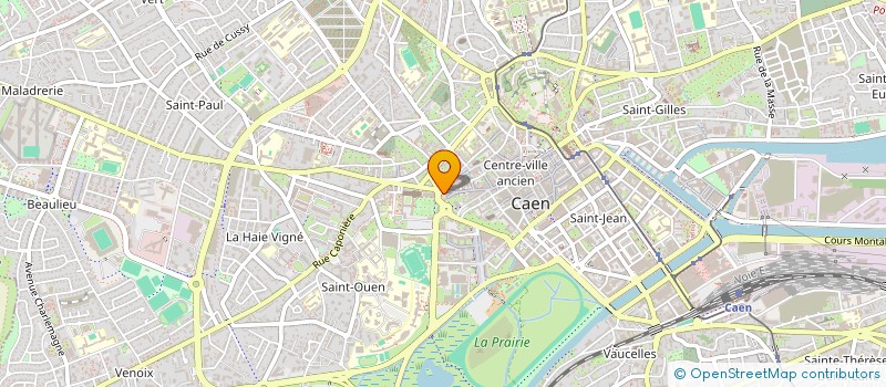 localisation de l'entreprise CAISSE AUTON REGLEMENT PECUNIERE AVOCATS à CAEN