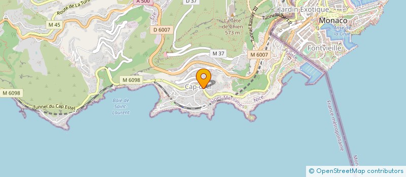 localisation de l'entreprise CAISSE AUTONOME RETR MONACO à CAP-D'AIL