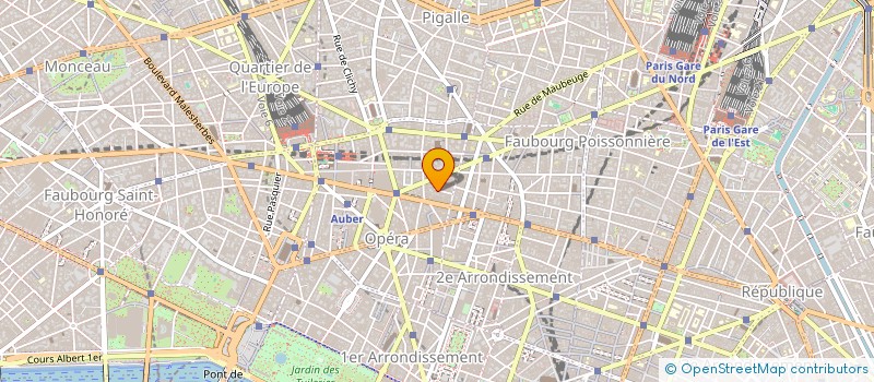 localisation de l'entreprise CAISSE CADRES LAZARD ET CIE à PARIS