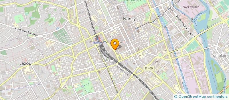 localisation de l'entreprise CAISSE CENTRALE DE CHARITE ISRAELITE  NANCY