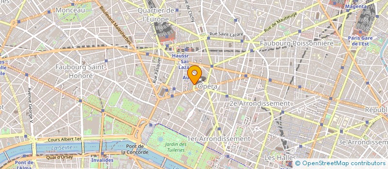 localisation de l'entreprise CAISSE COMPENSATION TRAVAIL FAMILLE à PARIS