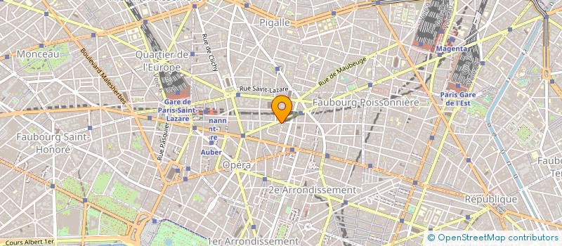 localisation de l'entreprise CAISSE CREDIT MUT ENSEIGN PARIS HAUSS  PARIS