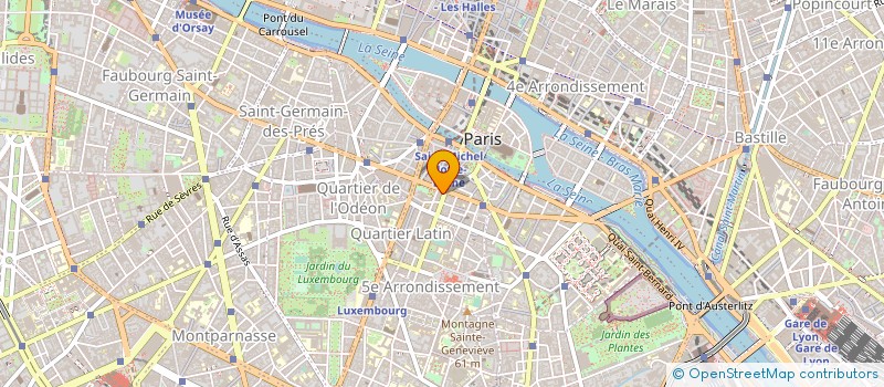 localisation de l'entreprise CAISSE CREDIT MUT ENSEIGNANT PARIS QUARTIER LATIN  PARIS