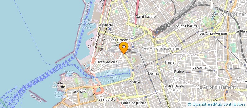 localisation de l'entreprise CAISSE CREDIT MUTUEL  MARSEILLE