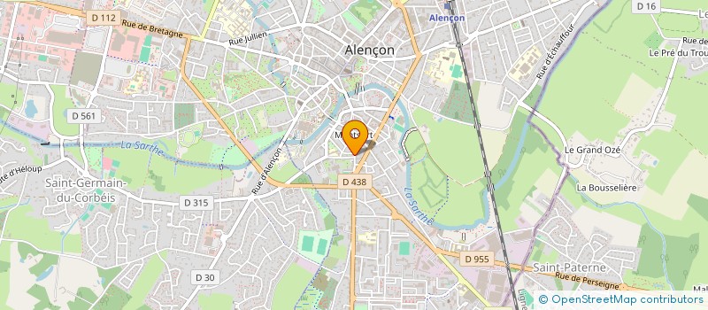 localisation de l'entreprise CAISSE CREDIT MUTUEL ALENCON MONTSORT... à ALENCON