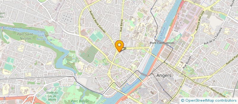 localisation de l'entreprise CAISSE CREDIT MUTUEL ANGERS DOUTRE MAINE à ANGERS