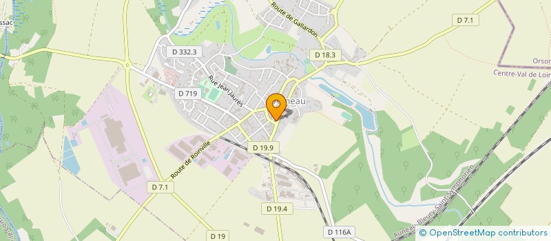 localisation de l'entreprise CAISSE CREDIT MUTUEL AUNEAU à AUNEAU-BLEURY-SAINT-SYMPHORIEN