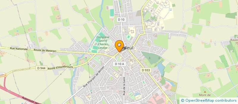 localisation de l'entreprise CAISSE CREDIT MUTUEL BAILLEUL à BAILLEUL
