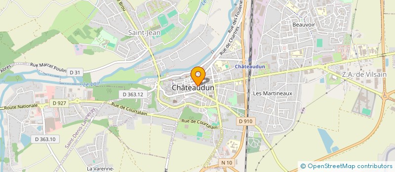 localisation de l'entreprise CAISSE CREDIT MUTUEL CHATEAUDUN à CHATEAUDUN