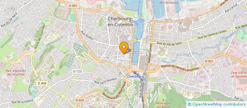localisation de l'entreprise CAISSE CREDIT MUTUEL CHERBOURG NAPOLEON à CHERBOURG-EN-COTENTIN