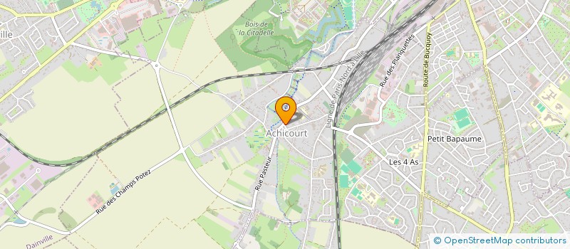 localisation de l'entreprise CAISSE CREDIT MUTUEL D'ACHICOURT  ACHICOURT