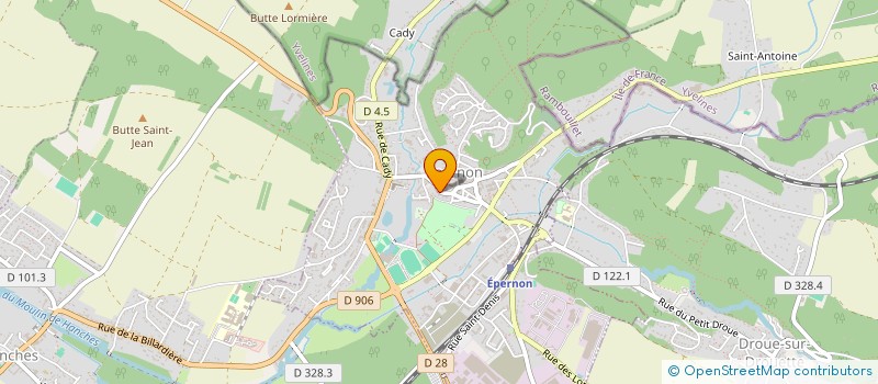 localisation de l'entreprise CAISSE CREDIT MUTUEL D EPERNON à EPERNON