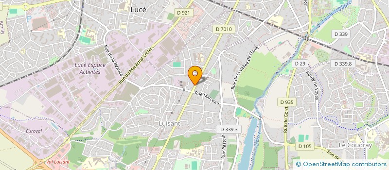 localisation de l'entreprise CAISSE CREDIT MUTUEL DE LUISANT à LUISANT