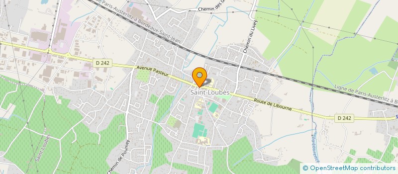 localisation de l'entreprise CAISSE CREDIT MUTUEL DE SAINT LOUBES  SAINT-LOUBES