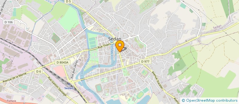 localisation de l'entreprise CAISSE CREDIT MUTUEL DE SEDAN à SEDAN