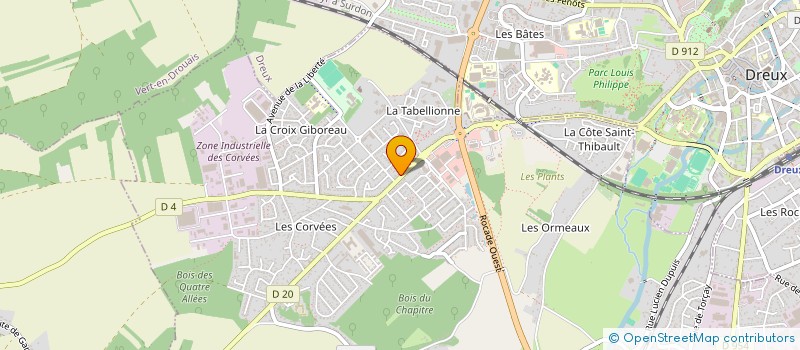 localisation de l'entreprise CAISSE CREDIT MUTUEL DE VERNOUILLET à VERNOUILLET