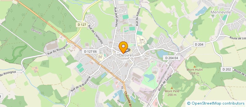 localisation de l'entreprise CAISSE CREDIT MUTUEL DESVRES  DESVRES