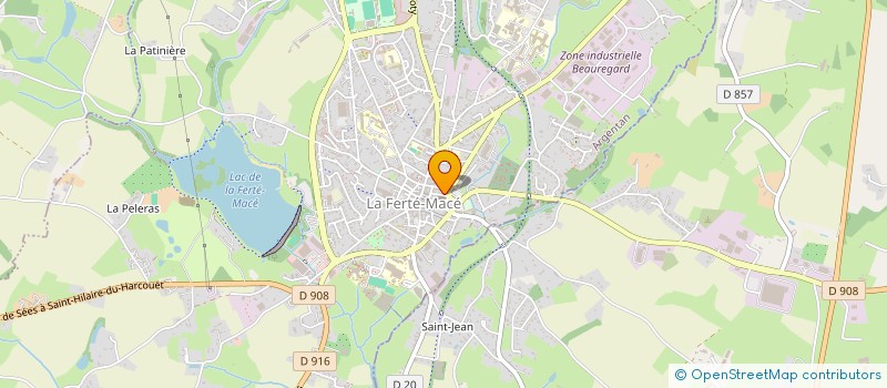 localisation de l'entreprise CAISSE CREDIT MUTUEL DU PAYS FERTOIS à LA FERTE MACE