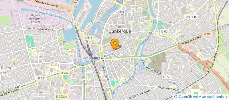 localisation de l'entreprise CAISSE CREDIT MUTUEL DUNKERQUE CENTRE à DUNKERQUE