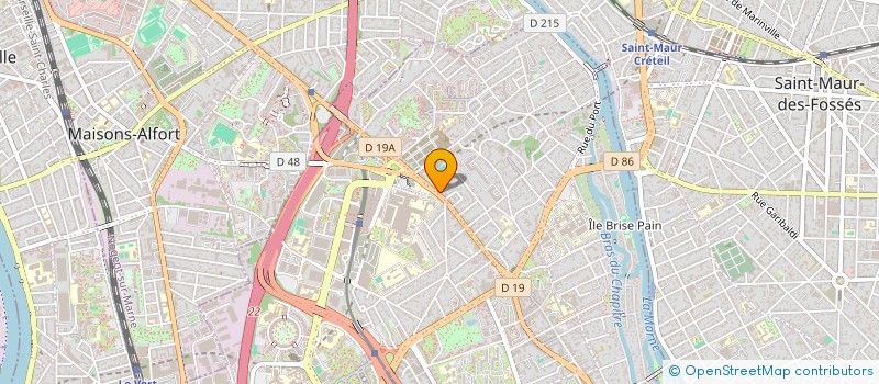 localisation de l'entreprise CAISSE CREDIT MUTUEL ENSEIGNANT  CRETEIL