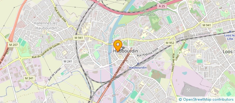 localisation de l'entreprise CAISSE CREDIT MUTUEL HAUBOURDIN à HAUBOURDIN