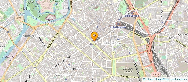 localisation de l'entreprise CAISSE CREDIT MUTUEL LILLE LIBERTE à LILLE