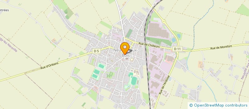 localisation de l'entreprise CAISSE CREDIT MUTUEL NEUVILLE AUX BOIS à NEUVILLE-AUX-BOIS