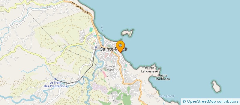 localisation de l'entreprise CAISSE CREDIT MUTUEL NORD ATLANT à SAINTE-MARIE