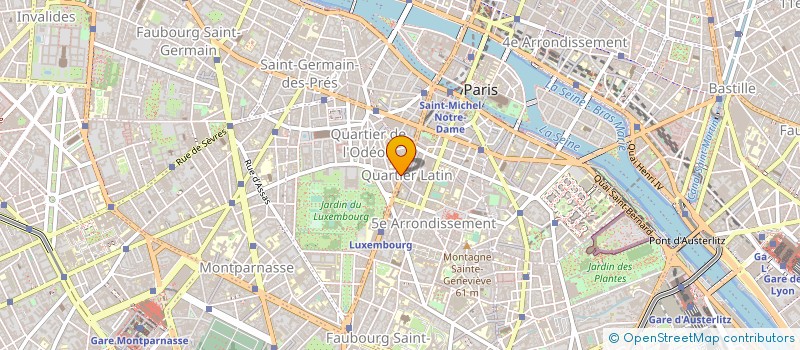 localisation de l'entreprise CAISSE CREDIT MUTUEL PARIS 5 6 ST MICHEL à PARIS