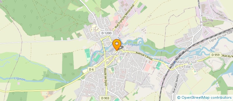 localisation de l'entreprise CAISSE CREDIT MUTUEL PAYS DES 3 RIVIERES  IS-SUR-TILLE