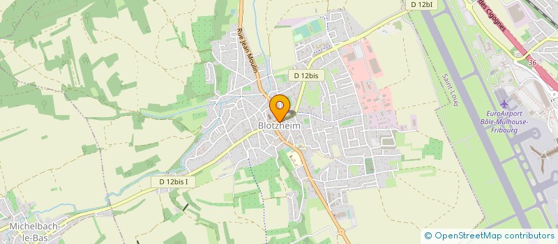 localisation de l'entreprise CAISSE CREDIT MUTUEL REGION DE BLOTZHEIM  BLOTZHEIM