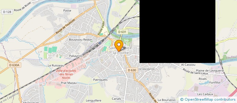 localisation de l'entreprise CAISSE CREDIT MUTUEL SAINT SULPICE  SAINT-SULPICE-LA-POINTE