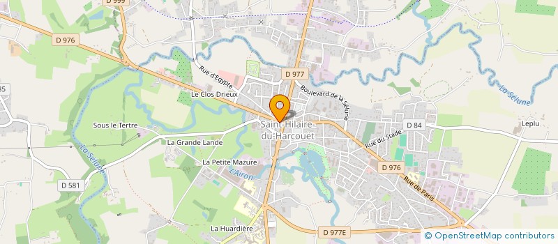 localisation de l'entreprise CAISSE CREDIT MUTUEL ST HILAIRE HARCOUET  SAINT-HILAIRE-DU-HARCOUET