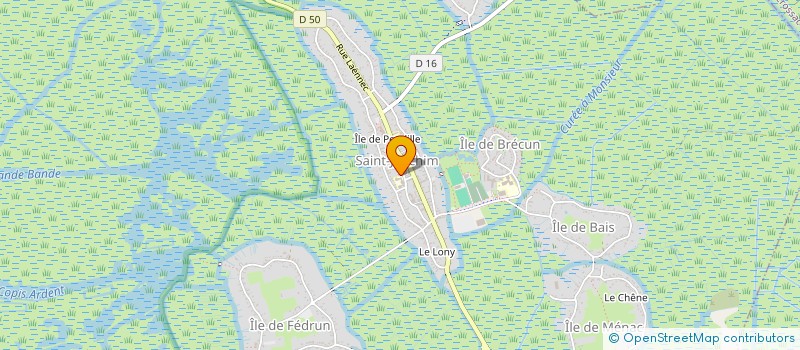 localisation de l'entreprise CAISSE CREDIT MUTUEL ST JOACHIM  SAINT-JOACHIM