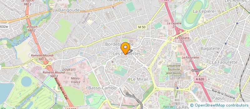 localisation de l'entreprise CAISSE CREDIT MUTUEL TOULOUSE PRADETTES à TOULOUSE