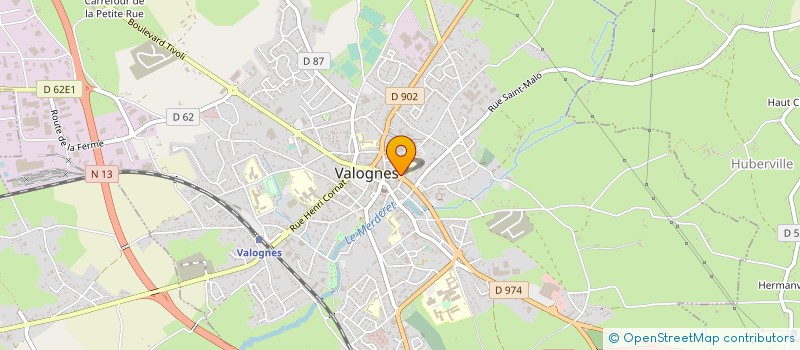 localisation de l'entreprise CAISSE CREDIT MUTUEL VALOGNES à VALOGNES