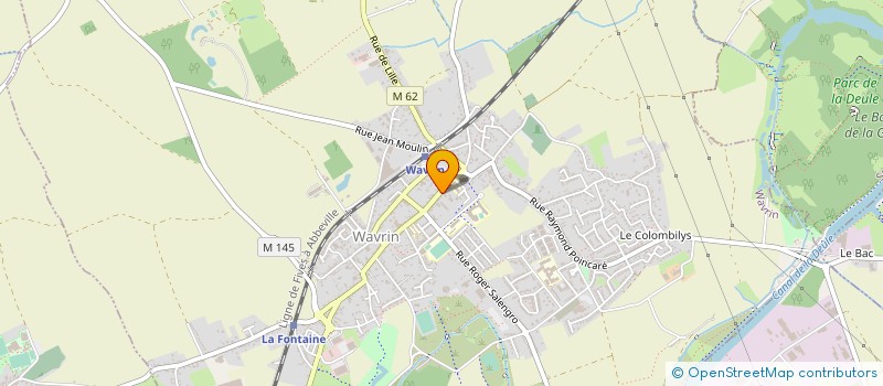 localisation de l'entreprise CAISSE CREDIT MUTUEL WAVRIN à WAVRIN