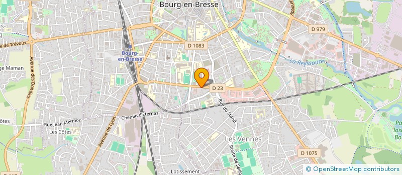 localisation de l'entreprise CAISSE D ACTIONS SOCIALES EDF GDF à BOURG-EN-BRESSE